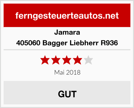Jamara 405060 Bagger Liebherr R936 Test