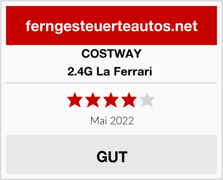 COSTWAY 2.4G La Ferrari  Test