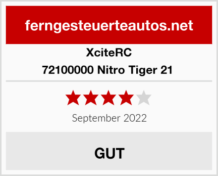 XciteRC 72100000 Nitro Tiger 21  Test