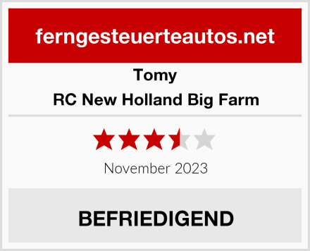 Tomy RC New Holland Big Farm Test