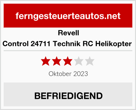Revell Control 24711 Technik RC Helikopter  Test