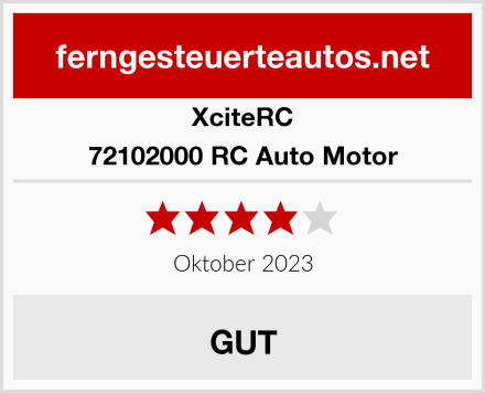 XciteRC 72102000 RC Auto Motor Test