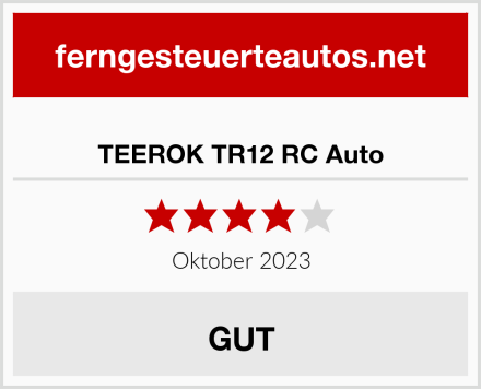  TEEROK TR12 RC Auto Test