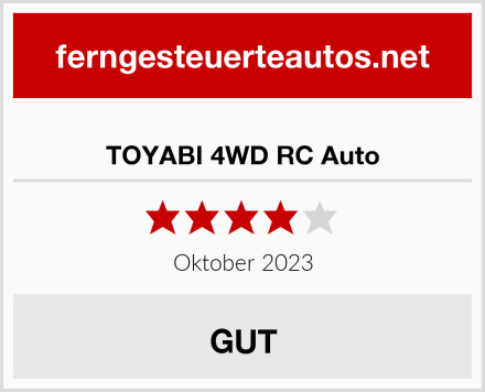  TOYABI 4WD RC Auto Test