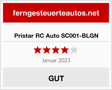  Pristar RC Auto SC001-BLGN Test