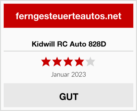  Kidwill RC Auto 828D Test