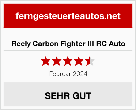  Reely Carbon Fighter III RC Auto Test