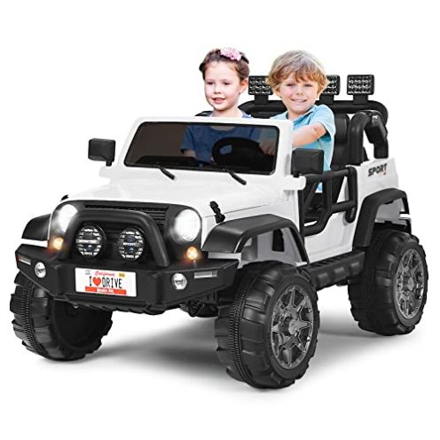  DREAMADE 12V Elektroauto für Kinder Jeep Wrangler