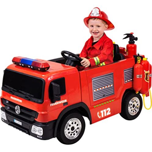  Actionbikes Motors SX1818 Kinder-Elektroauto Feuerwehr
